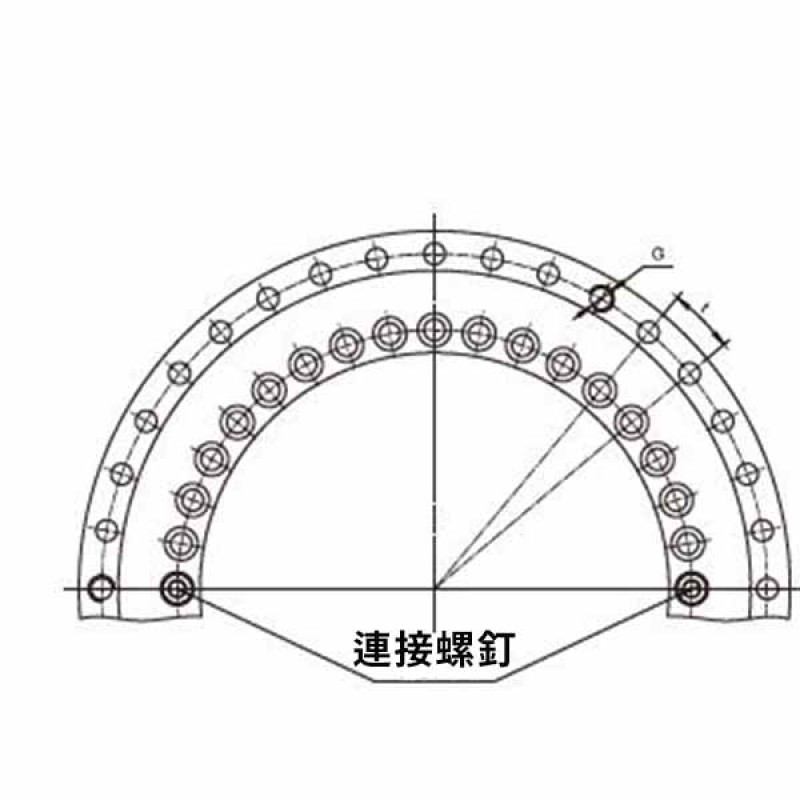 YRT標準系列軸承尺寸規格圖2